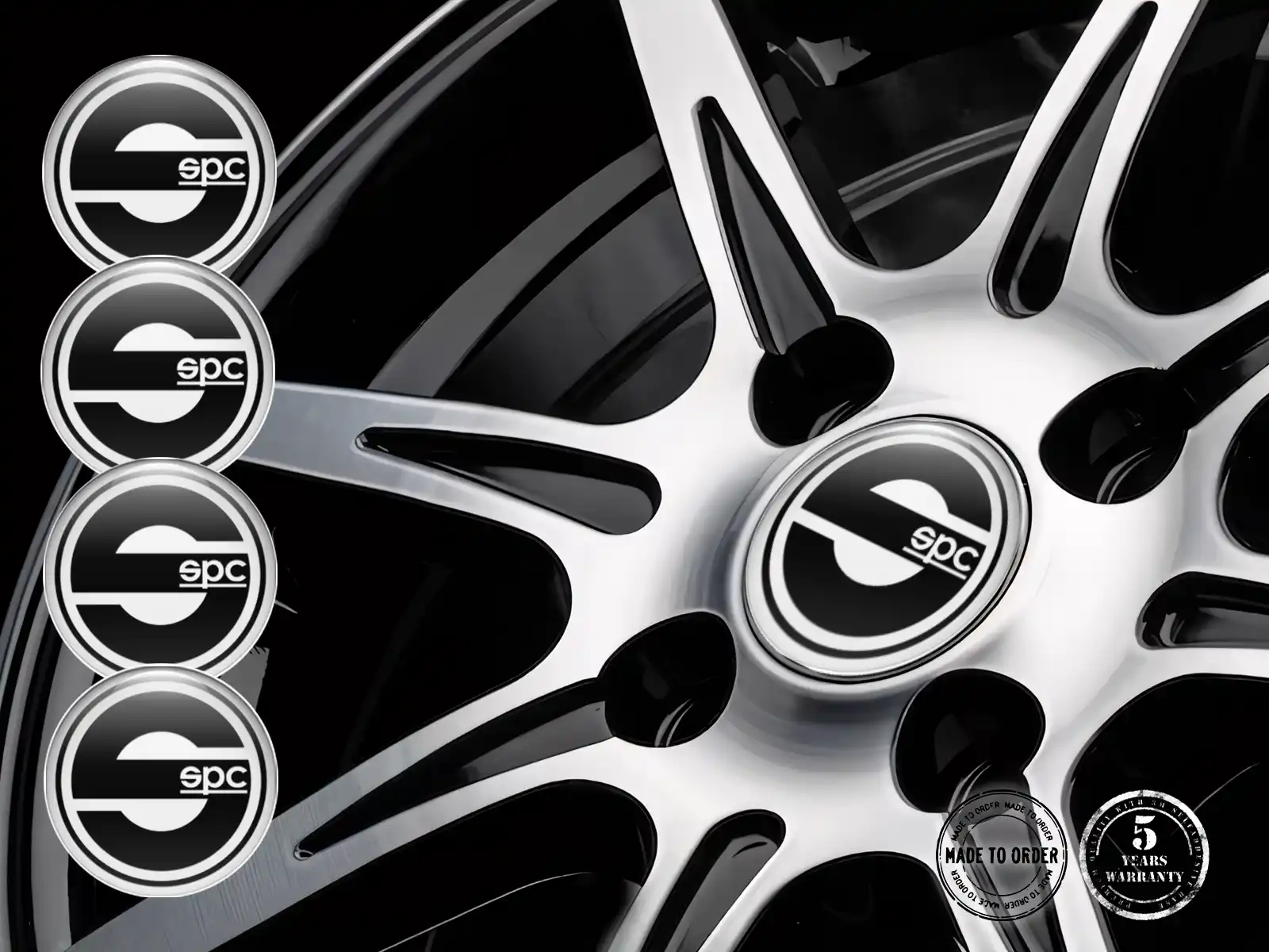 Sparco Aufkleber auf Felgen Individuelle Epoxy-Ausgabe